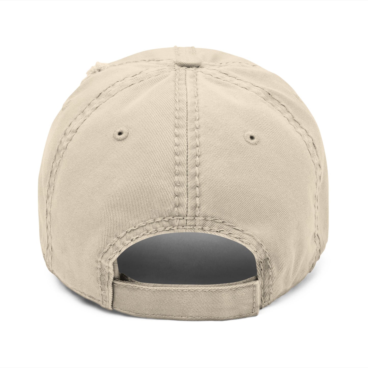Not Today Embroidered Dad Hat — Distressed Casual Baseball Cap