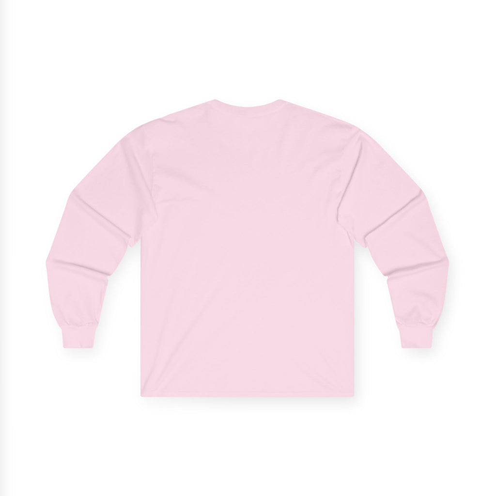 Tranquil Graphic Long Sleeve Tee, Relaxed Fit Shirt, Unisex Cotton Tee, Cool Weather Wear, Perfect Gift for Chill Vibes