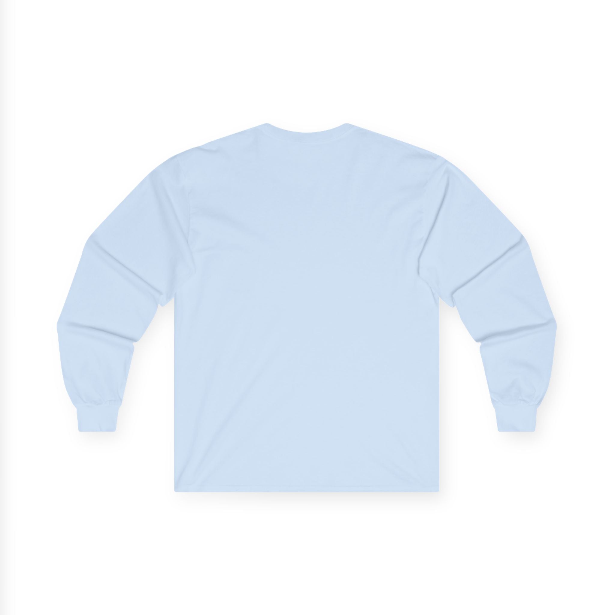 Tranquil Graphic Long Sleeve Tee, Relaxed Fit Shirt, Unisex Cotton Tee, Cool Weather Wear, Perfect Gift for Chill Vibes