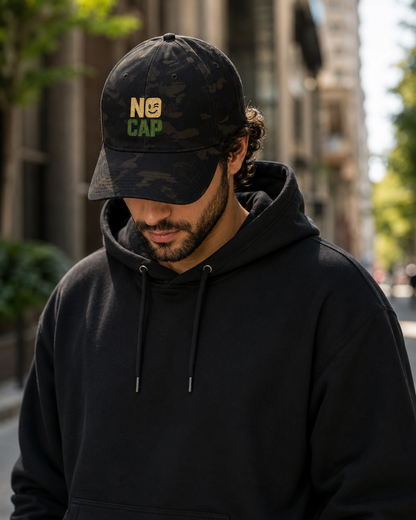 No Cap - Embroidered Cap