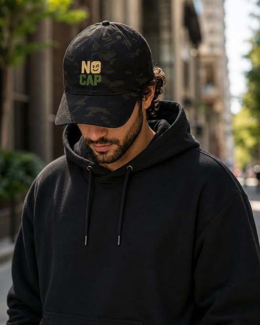 No Cap - Embroidered Cap