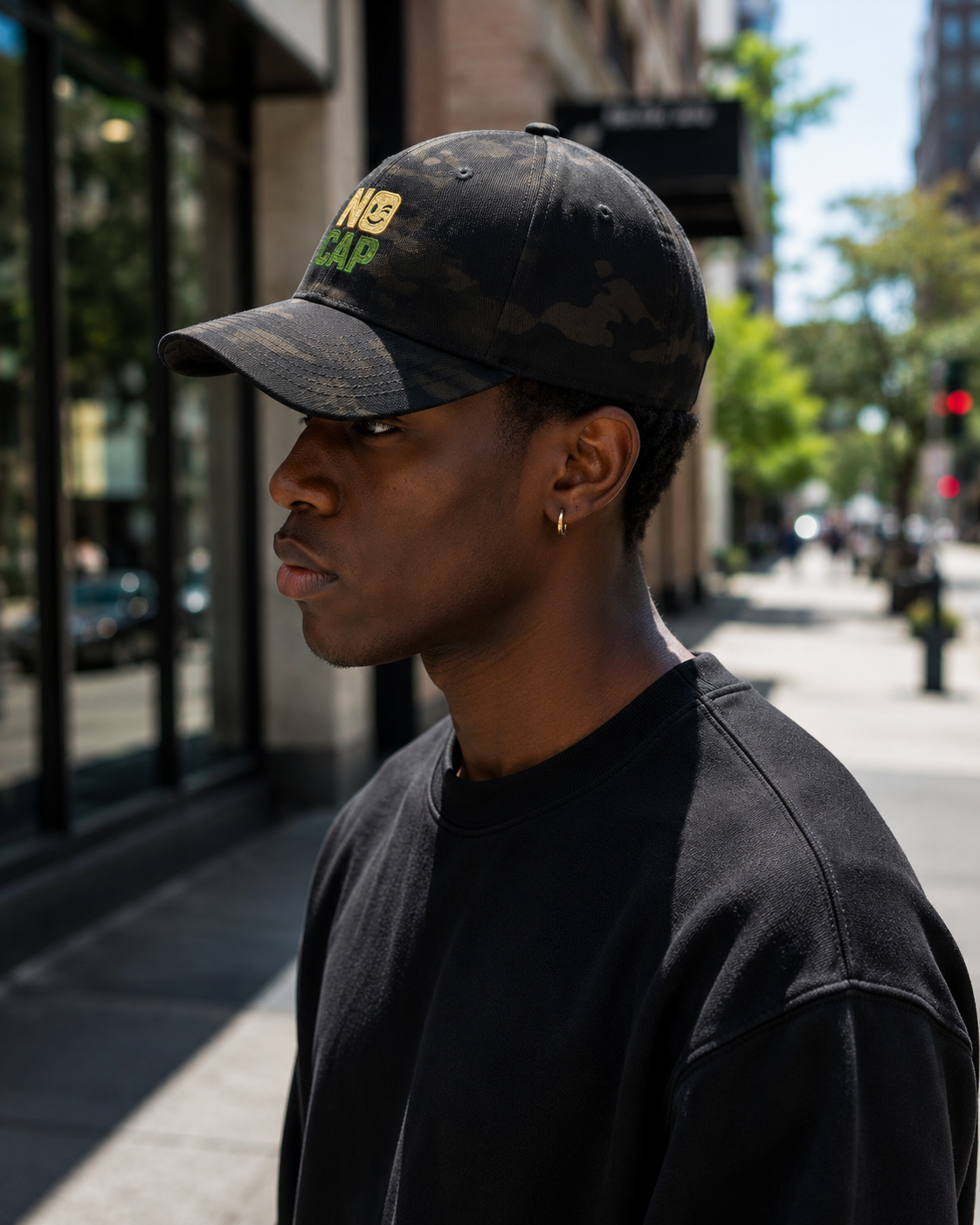 No Cap - Embroidered Cap