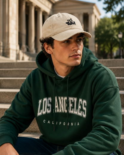 Not Today Embroidered Dad Hat — Distressed Casual Baseball Cap