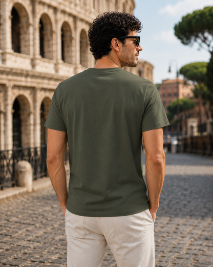 Roma Aeterna T-Shirt — Vintage Colosseum Roman Heritage Tee