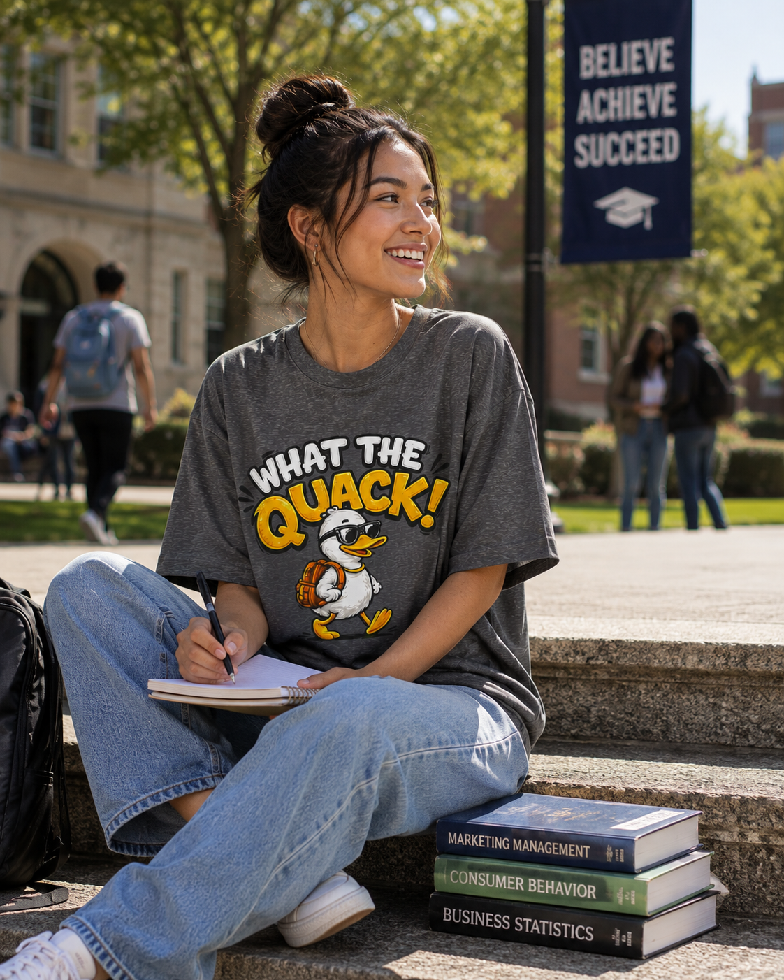 What The Quack! Duck Graphic Tee — Funny Cartoon Duck T-Shirt