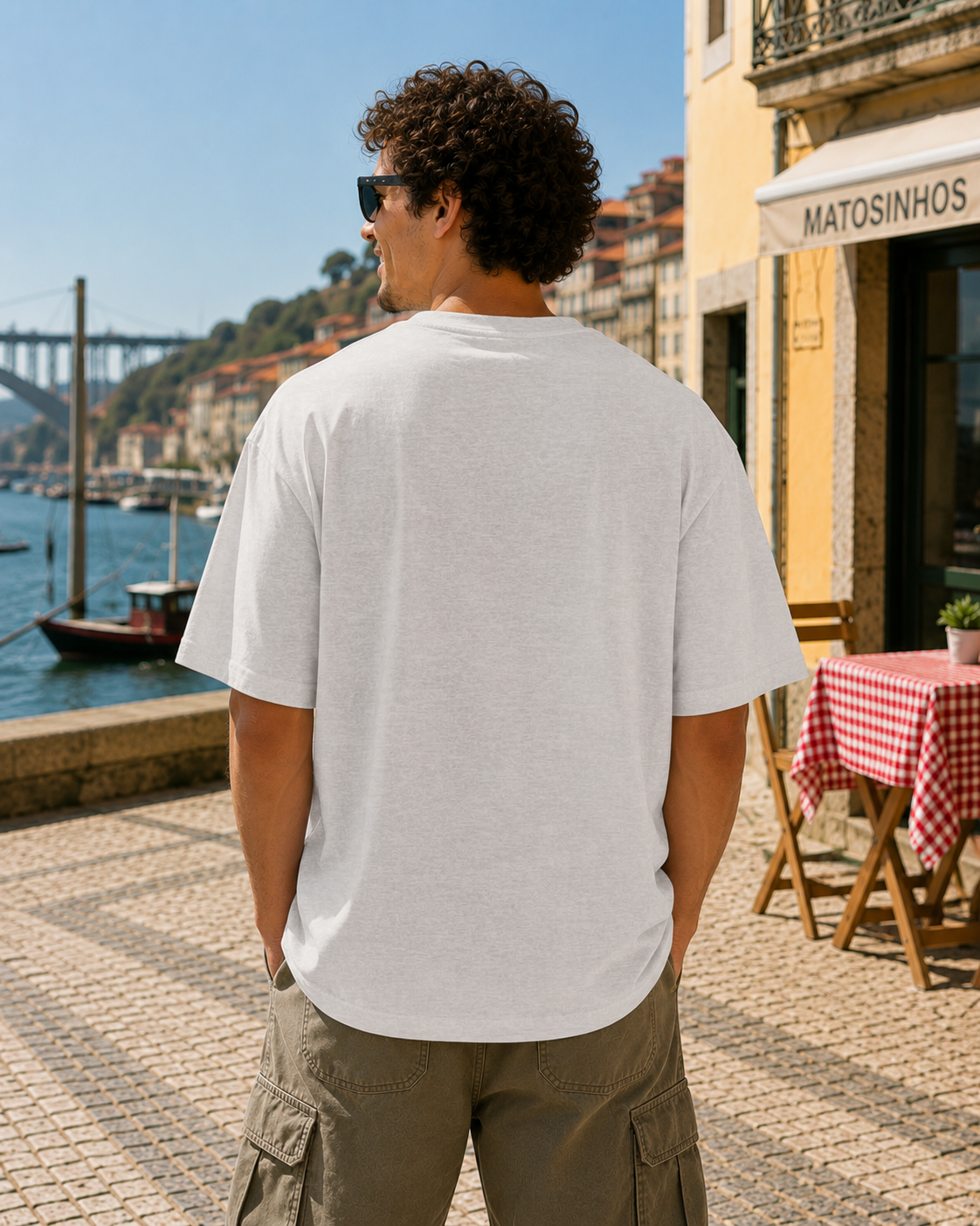 T‑Shirt — 'Pastel Rápido' Skateboard Orange Graphic Tee