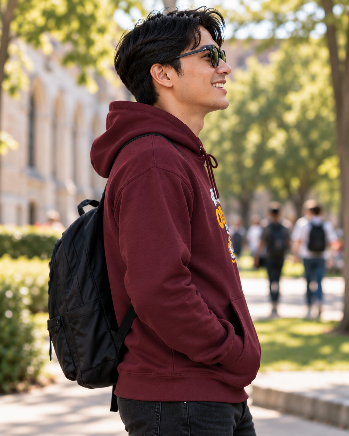What The Quack! Duck Graphic Hoodie - Funny College Sweatshirt Gift