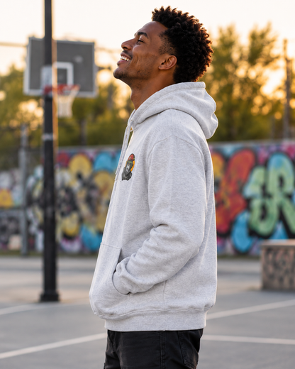 Gorilla DJ Hoodie — Retro Music-Lover Graphic Pullover