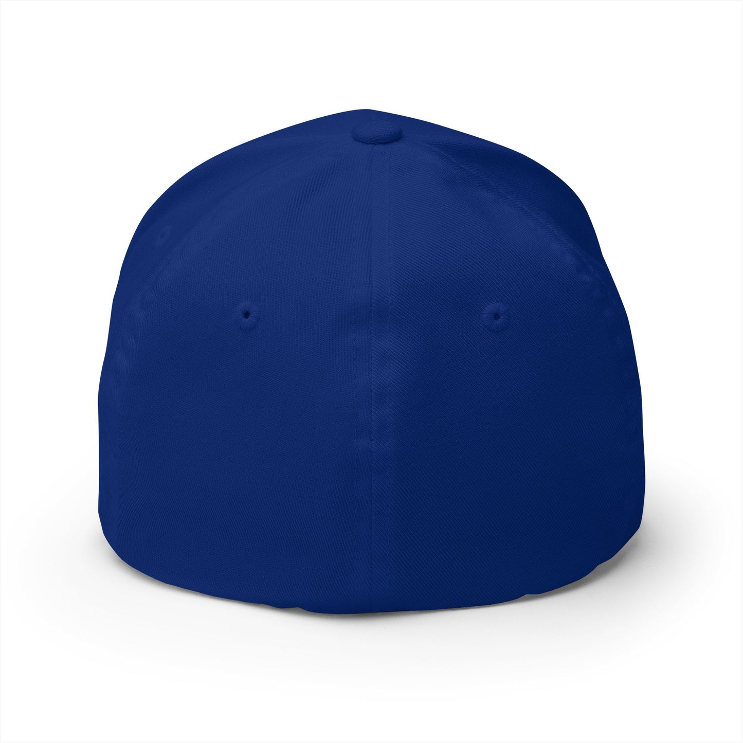 Embroidered Flame Cap — Small Fire Patch Baseball Hat